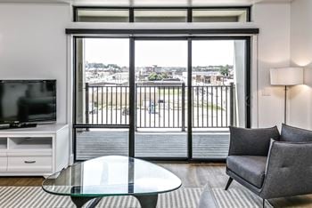 Private balcony